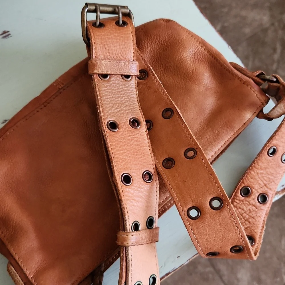 Free People Leather Crossbody Sling Bag - Picture 8 of 8